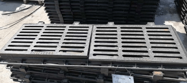 临泽球墨铸铁连体双篦展示